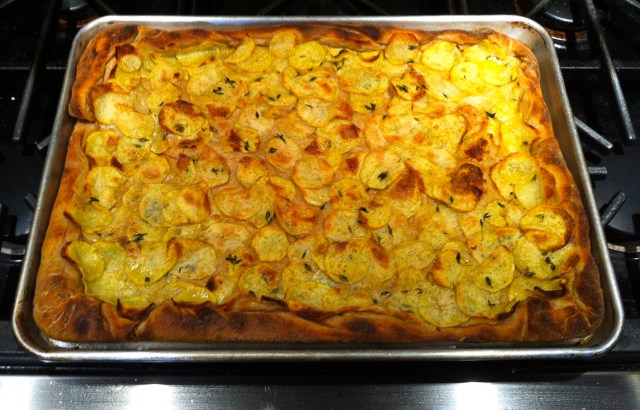Potato, Thyme and Olive Oil Focaccia