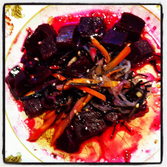 Beet and Seaweed Salad-7