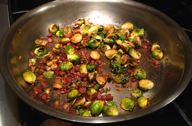 brussels sprouts and pancetta