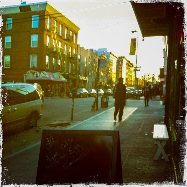 late aft Williamsbug street