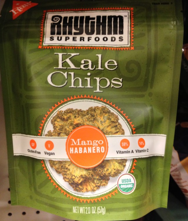 Mango Habanero Kale chips