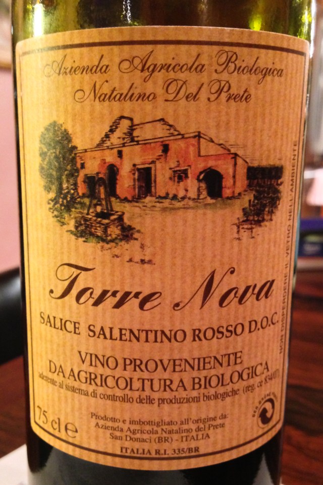 Torre Nova front label