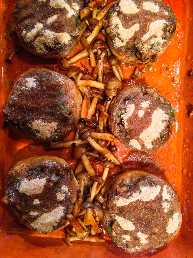 stuffed mushrooms