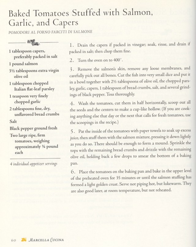 Stuffed Tomatoes cookbook recipe