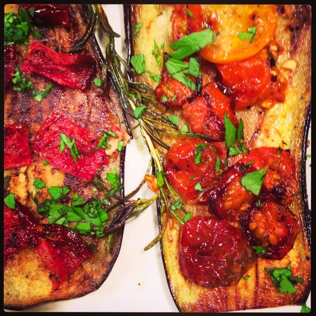 ovendried cherry tomatoes and eggplant-2