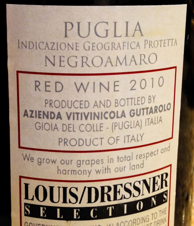 Puglia Negroamaro Guttarolo