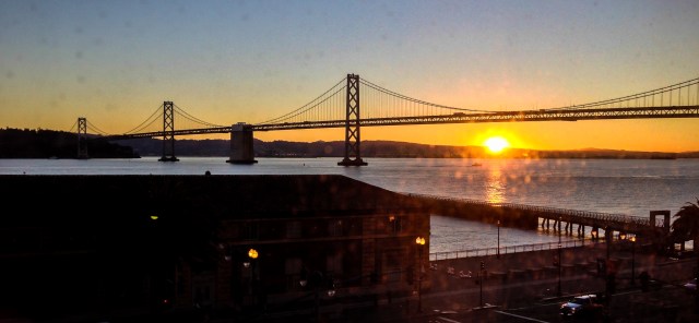 Bay Bridge sunrise