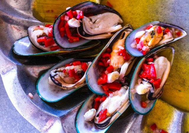 mussels escabeche
