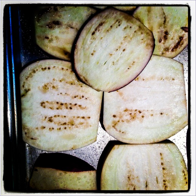 salted eggplant