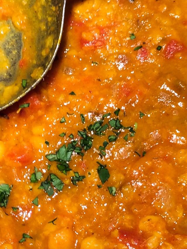 Dal closeup