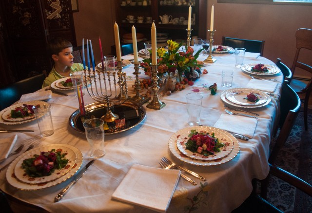 first diner is ready