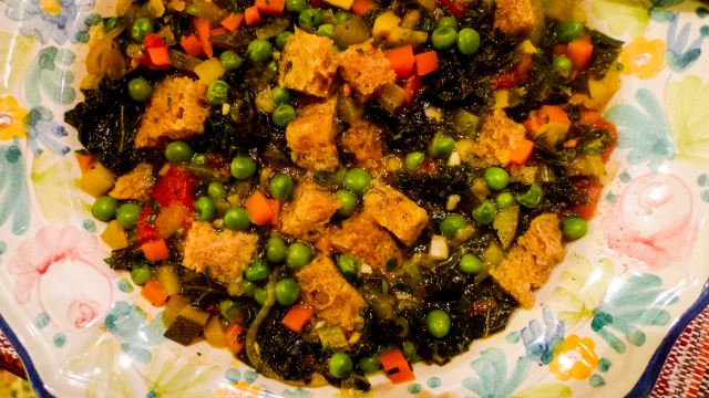 Ligurian veg soup photo