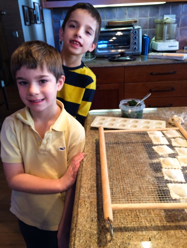 grandsons and their handiwork