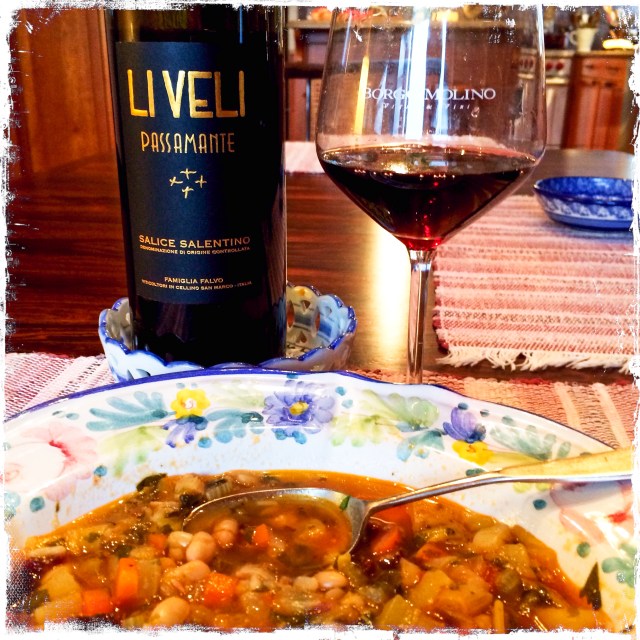 soup in the bowl and Li Veli