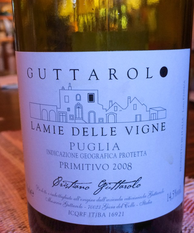 Guttarilo 2008 Primitivo