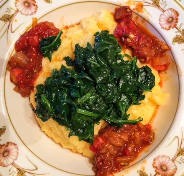 Polenta in the bowl-2