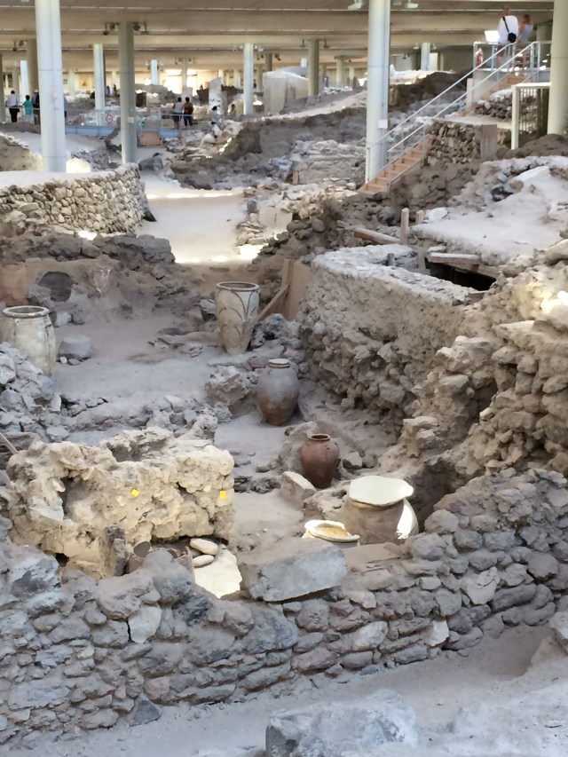 Akrotiri Pithoi Storeroom-2