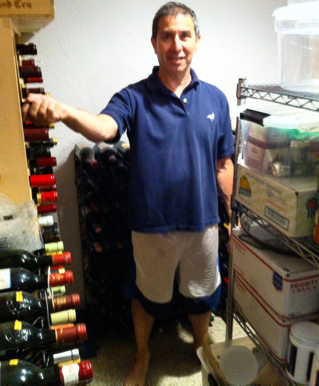 David in the cellar
