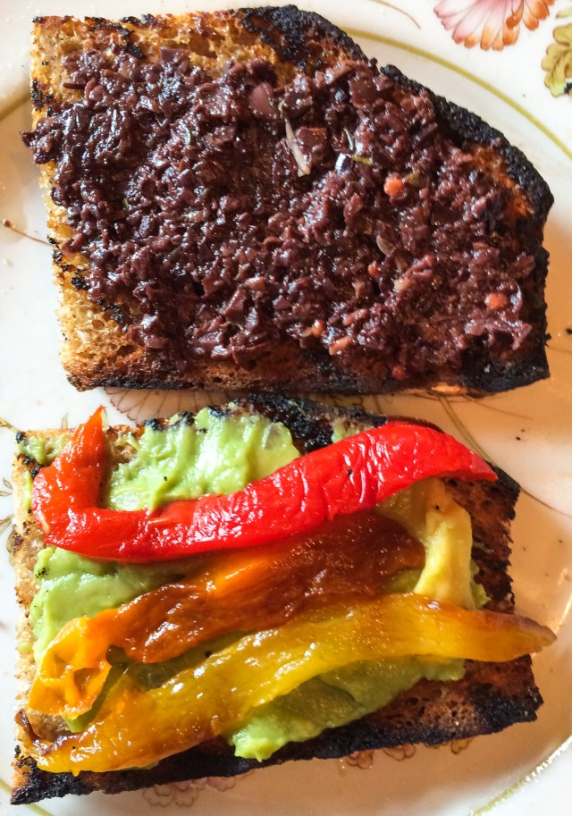 Grilled Levain and Friends