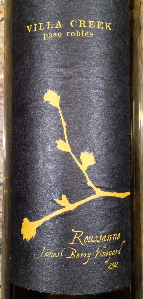 Villa Creek 2012 Rousanne