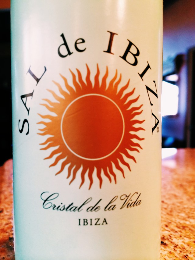 Sea salt we bought in Ibiza last month