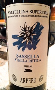Sassella Riserva 2006