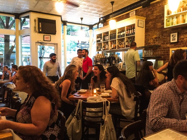 Snack Taverna is busy