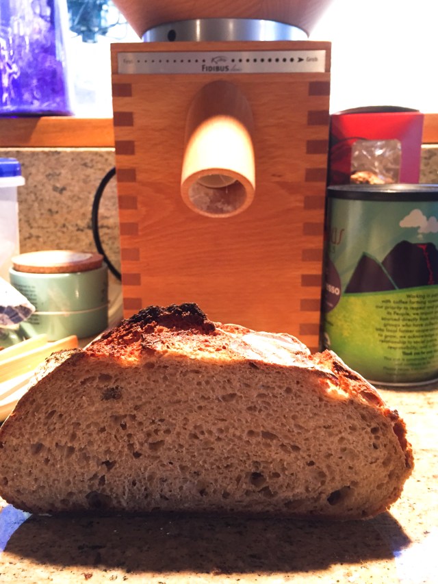 grain mill and rye bread