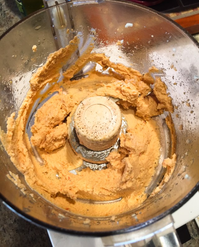 whipped pepper almond ricotta