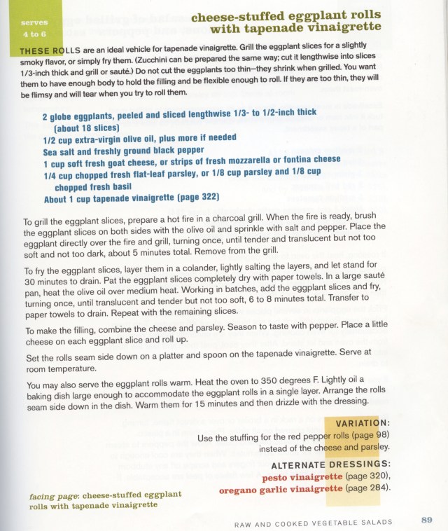 eggplant rolls