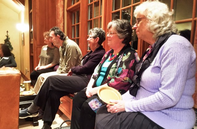 quintet plays to audience