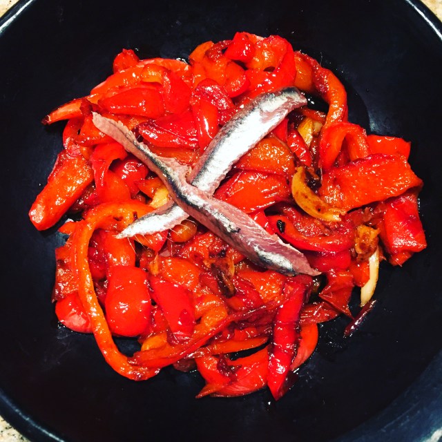 sweet-red-peppers-with-anchovies-garlic-sherry-vinegar