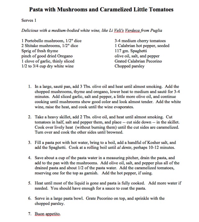 pasta-mushrooms-tomato-recipe